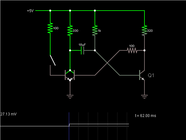 Monostable Multivibator (One-Shot)
